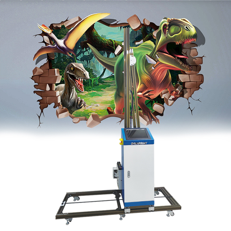 Glass Wood Ceramic Metal Indoor 3D 5D Art Wall Decor Mural Inkjet Printer Portable Printing Painting Machines
