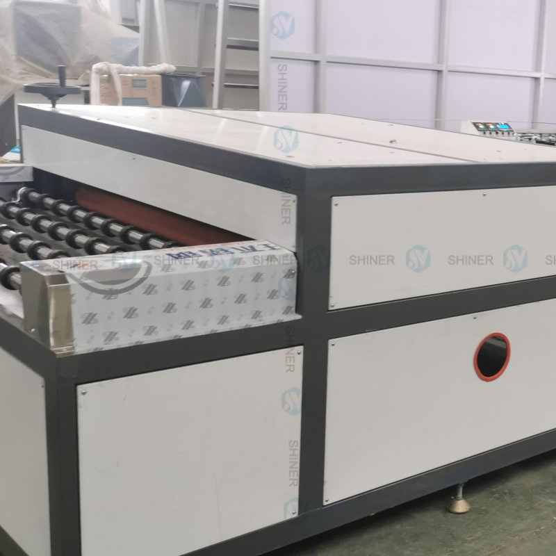 Nisen Bry1600 Horizontal Hot Roller Press Machine for Double Glass Making Insulating Glass Production Line Glass Machine Heat Press