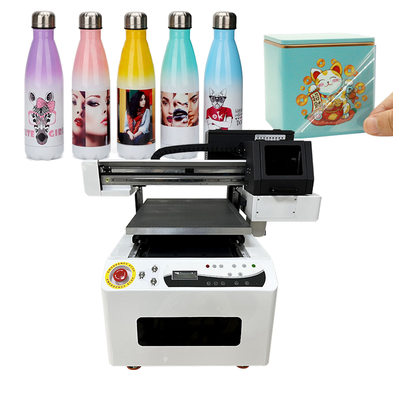 Inkjet All Purpose UV Printing Machine High Resolution A2 4060 UV Flatbed Printer for Signs and Decorations