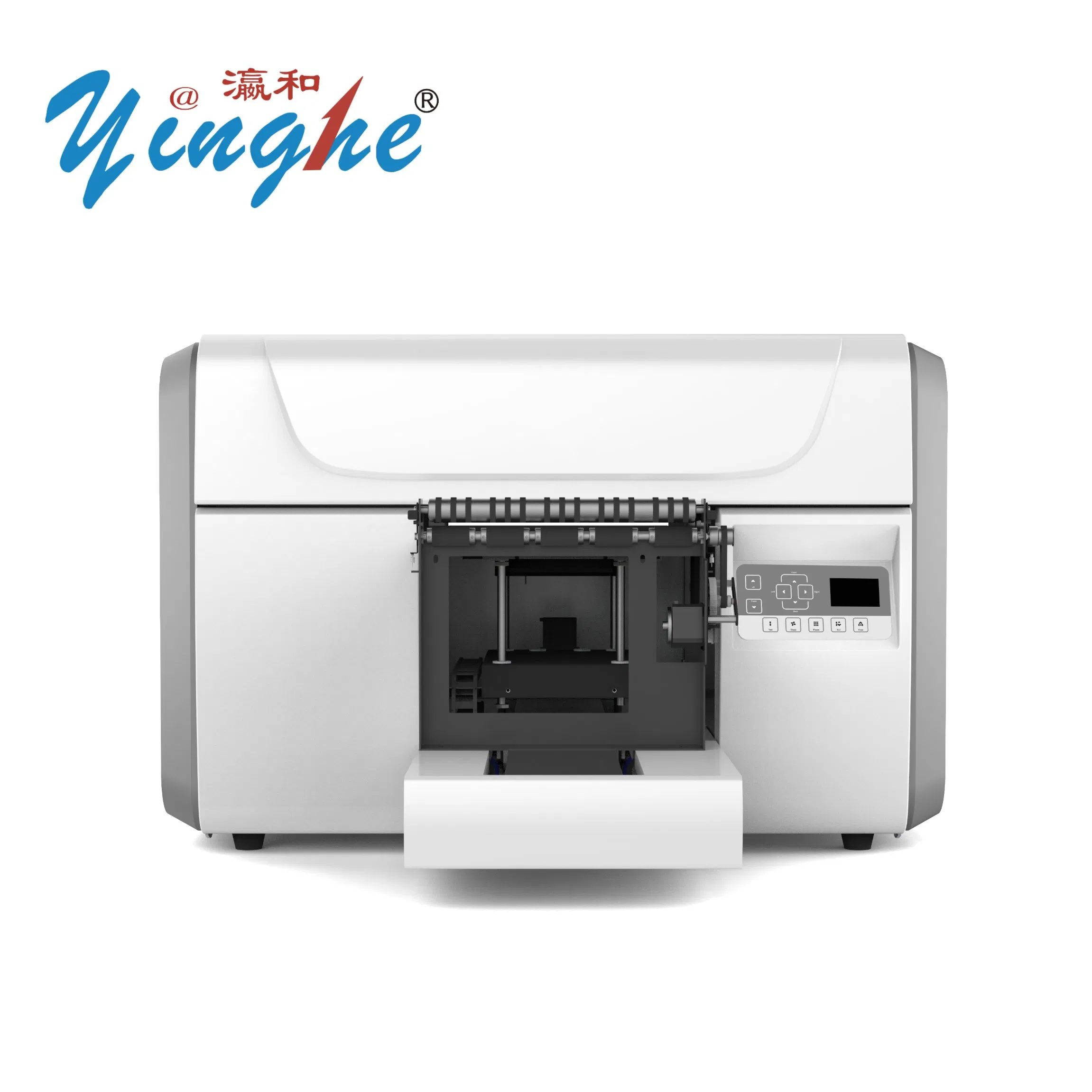 Desktop Small UV Digital Inkjet Printer for PVC Card Phone Case Glass A3 UV LED Flatbed Printing Machine UV Flat Printer with Clamps