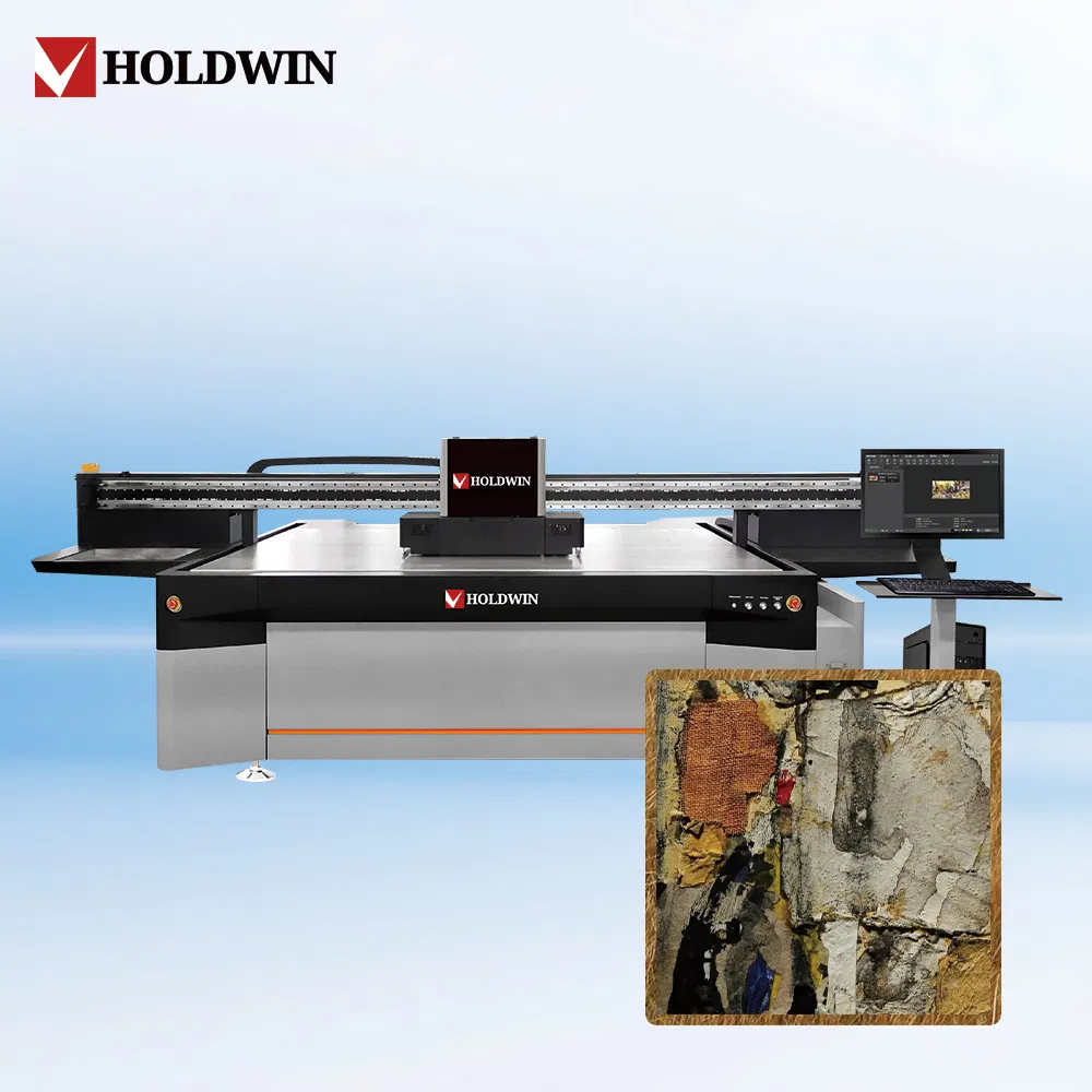Holdwin-2513 Digital Inkjet Large Format Printer LED UV Flatbed Printer for Ceramic Tile Printing