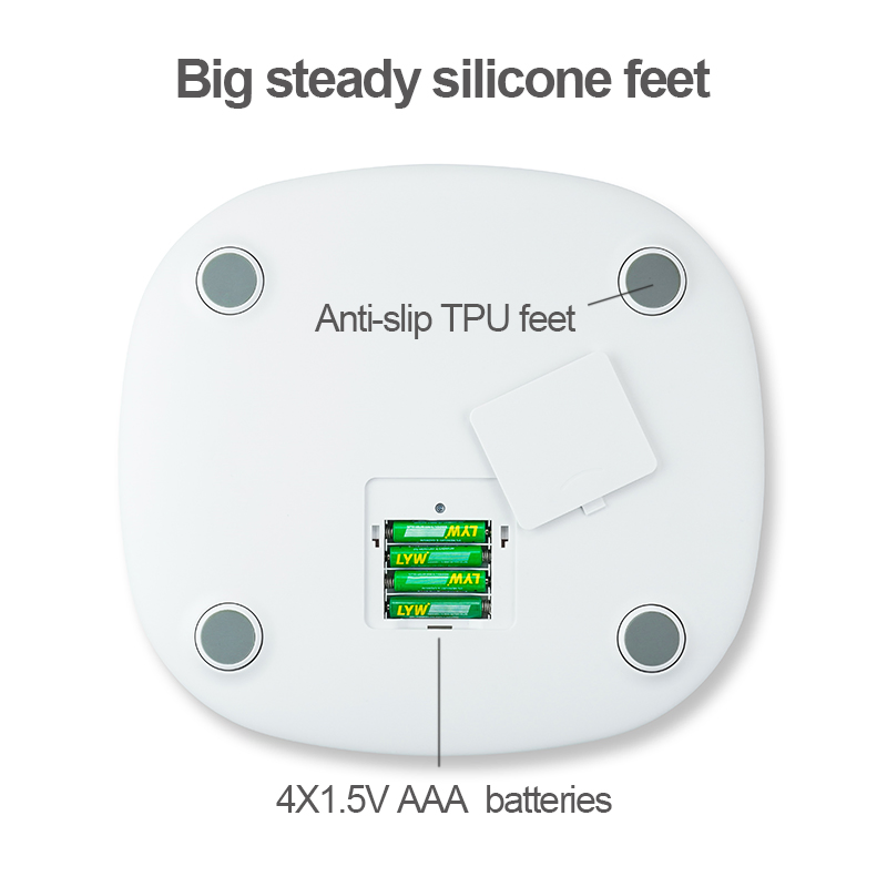 Digital 180kg Bluetooth Bathroom Weight Electronic Weighing Scale for Analyzing Body Fat