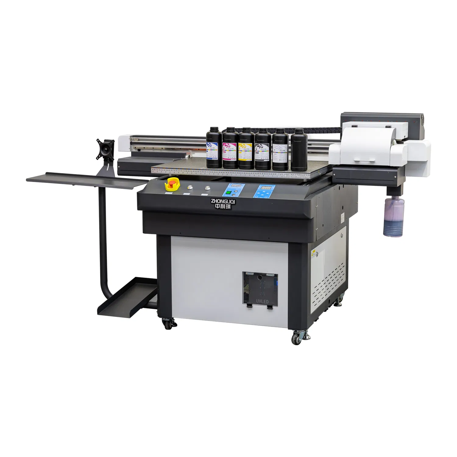 UV Digital Printer 9060 Flatbed Printer for Metal Glass Wooden Leather Printing