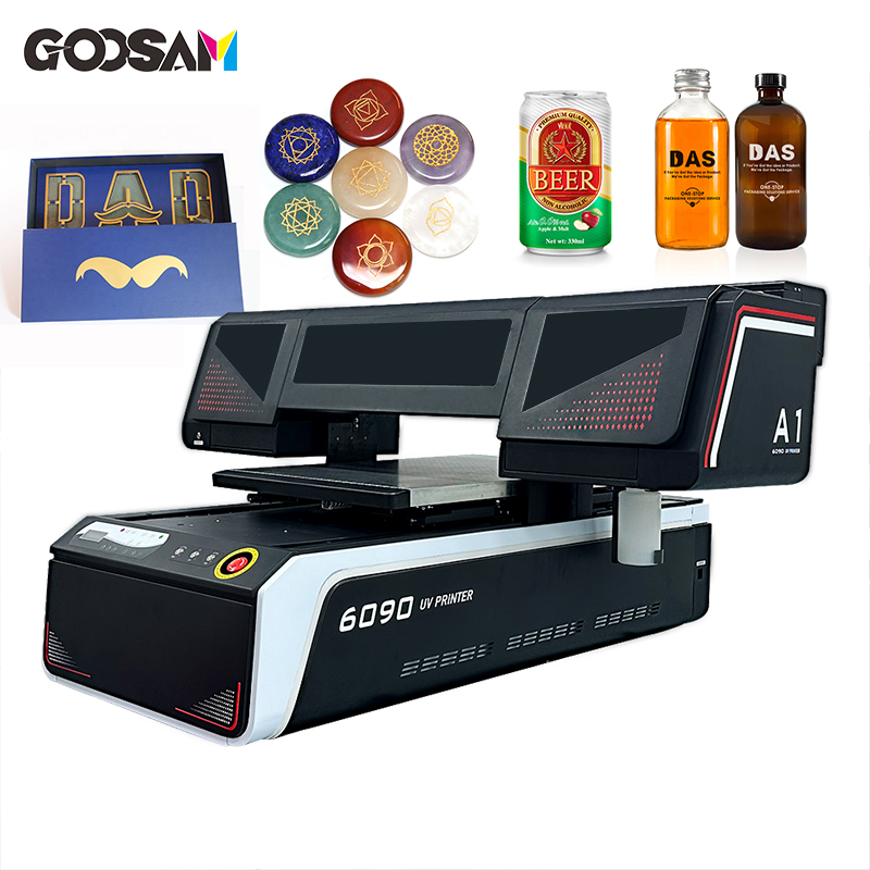 6090s Digital Inkjet XP600 Head Ceramic Tile UV Flatbed Printer Printing Machine in China