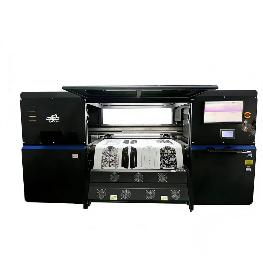 High-Precision Textile Printing Machine for Stunning Wood Grain Effects