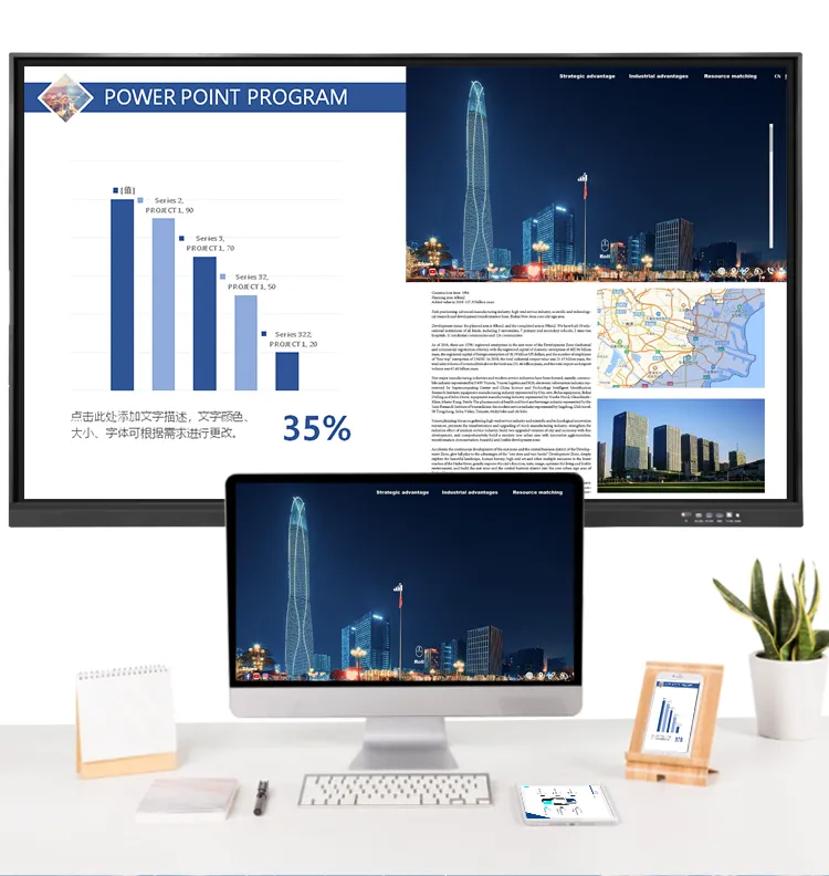 Interactive LCD Touch Screen Monitor 10