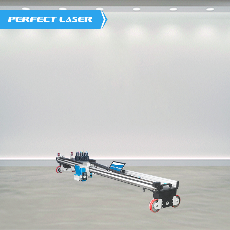 Perfect Laser--Automatic Glass Tiles Art Inkjet Mural Decor 3D UV Garage Carport Floor Ground Printing Machine