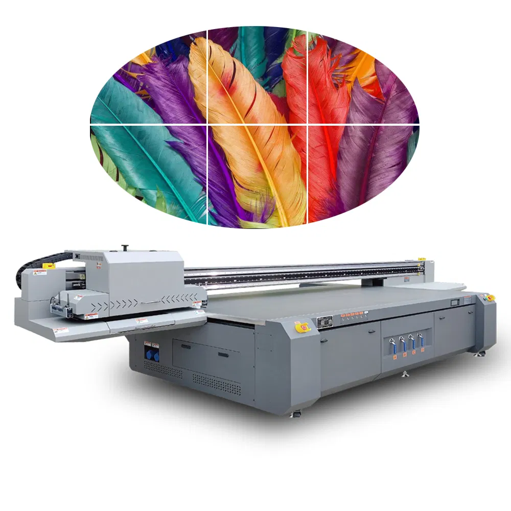 Large Format UV Flatbed Printer Digital Printing Machine for Plastic Metal Ceramic Acrylic Wood Industrial Applications