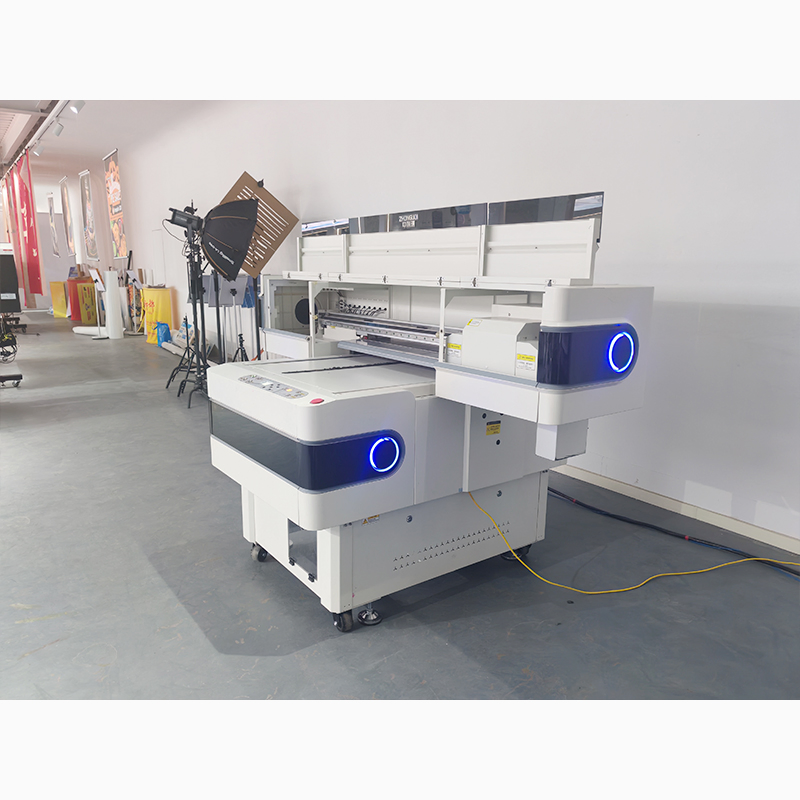 UV Digital Printer 9060 Flatbed Printer for Metal Glass Wooden Leather Printing