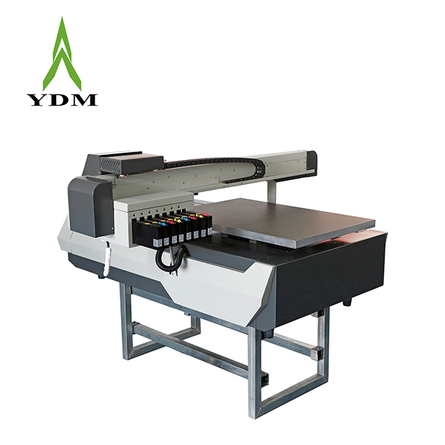 Ydm 6090 UV Wood Printer 2PCS LED Light Digital Inkjet UV Ceramic Glas Printer