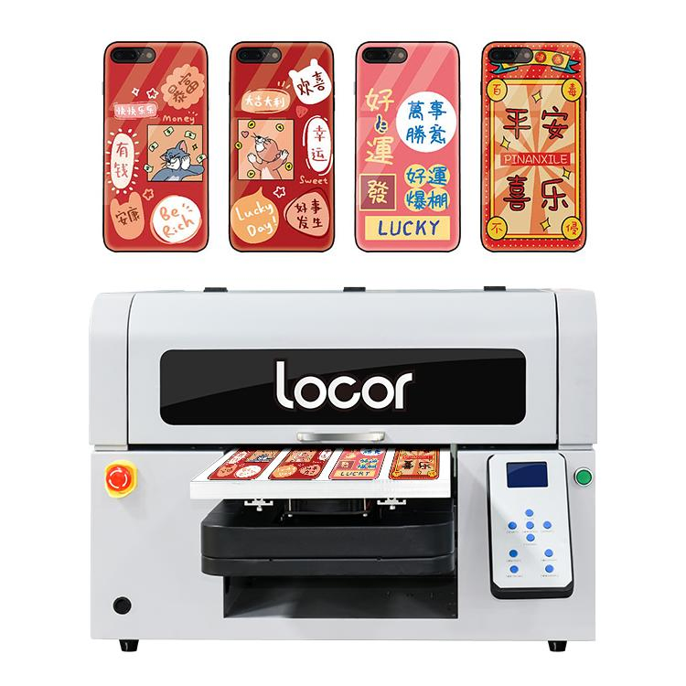 Ot Sale Phone Case Acrylic A3 Inkjet Digital Glass Metal UV Flatbed Printer