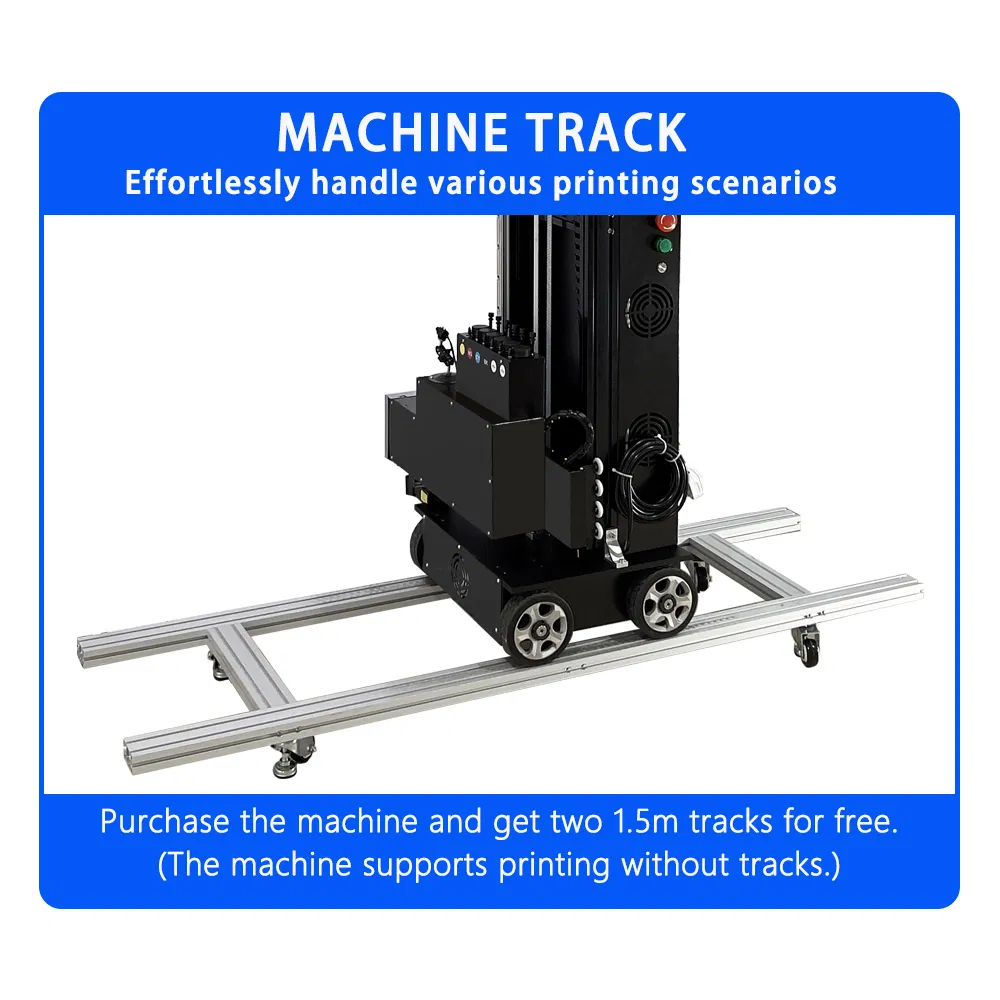 UV Industrial Concrete Surface Digital Wall Printer