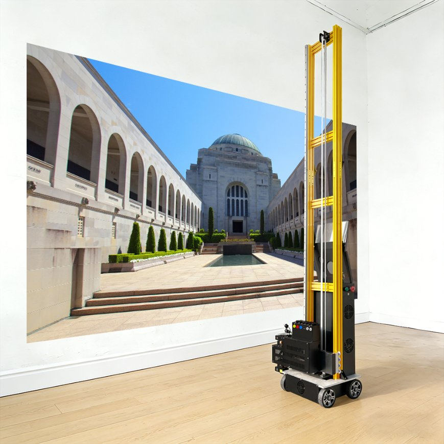 LC-A2 UV Airport Terminal Decor Digital Wall Printer