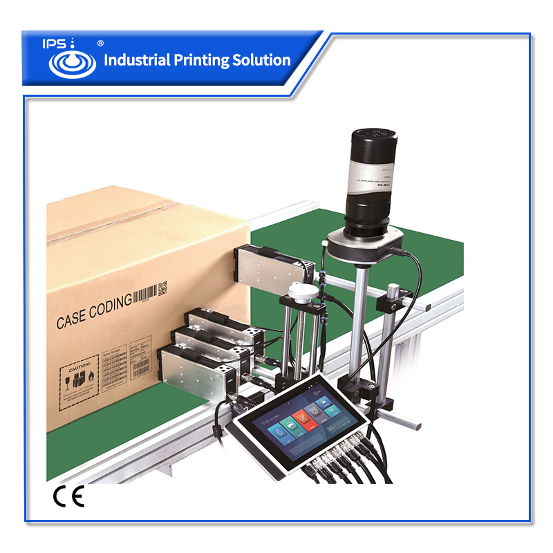 High Speed Digital Portable Small UV Tij Coding Inkjet Printer for Glass, Carton, Bag, Box with CE Certification