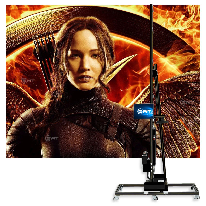 3D Vertical Mural UV Wall Inkjet Printer Wall and Floor 2 in 1 Printer for Ceramic Tile Provided Automatic 70 UV Ink Multi Color