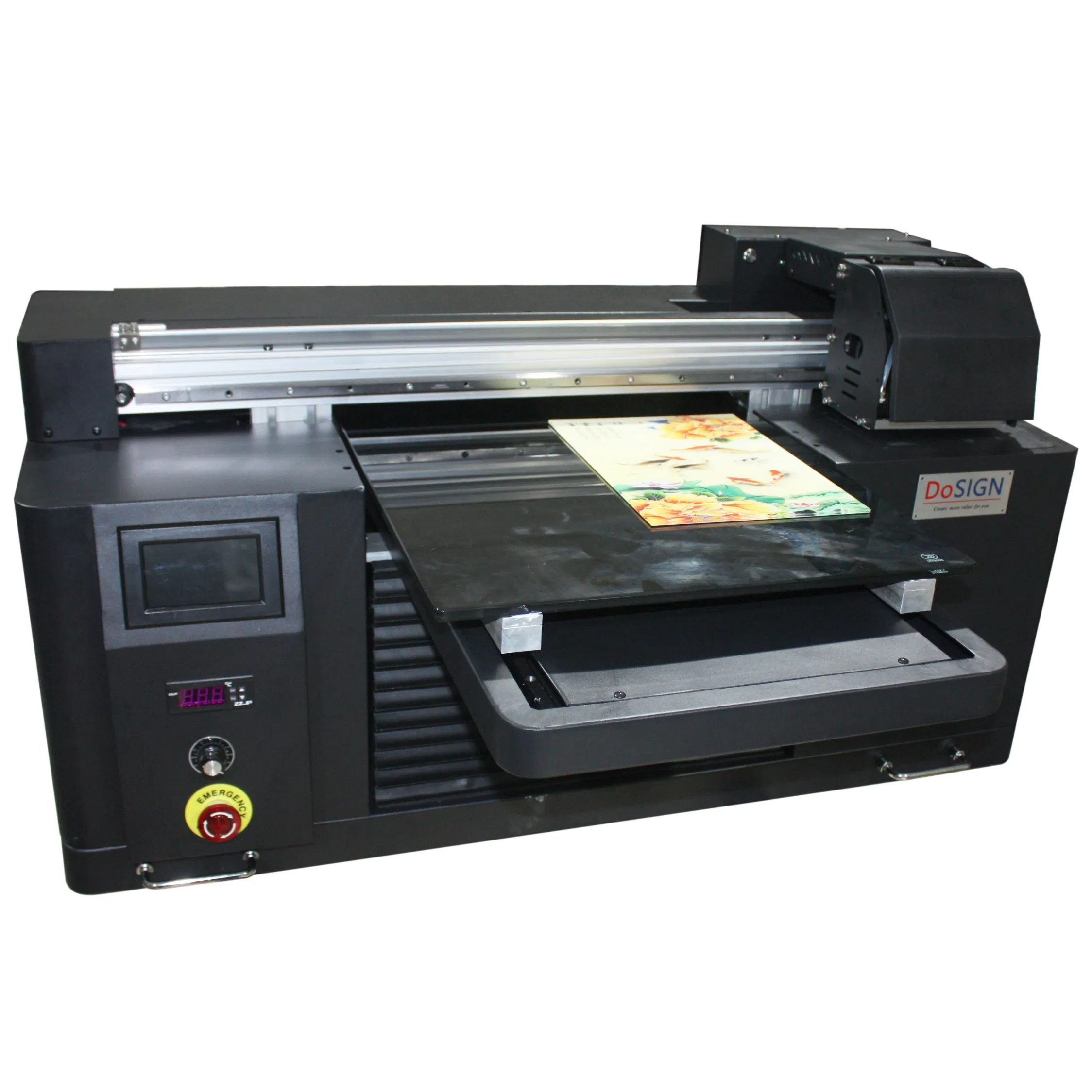 Digital Inkjet Ceramic Tile Glass Wood LED UV Flatbed Printer