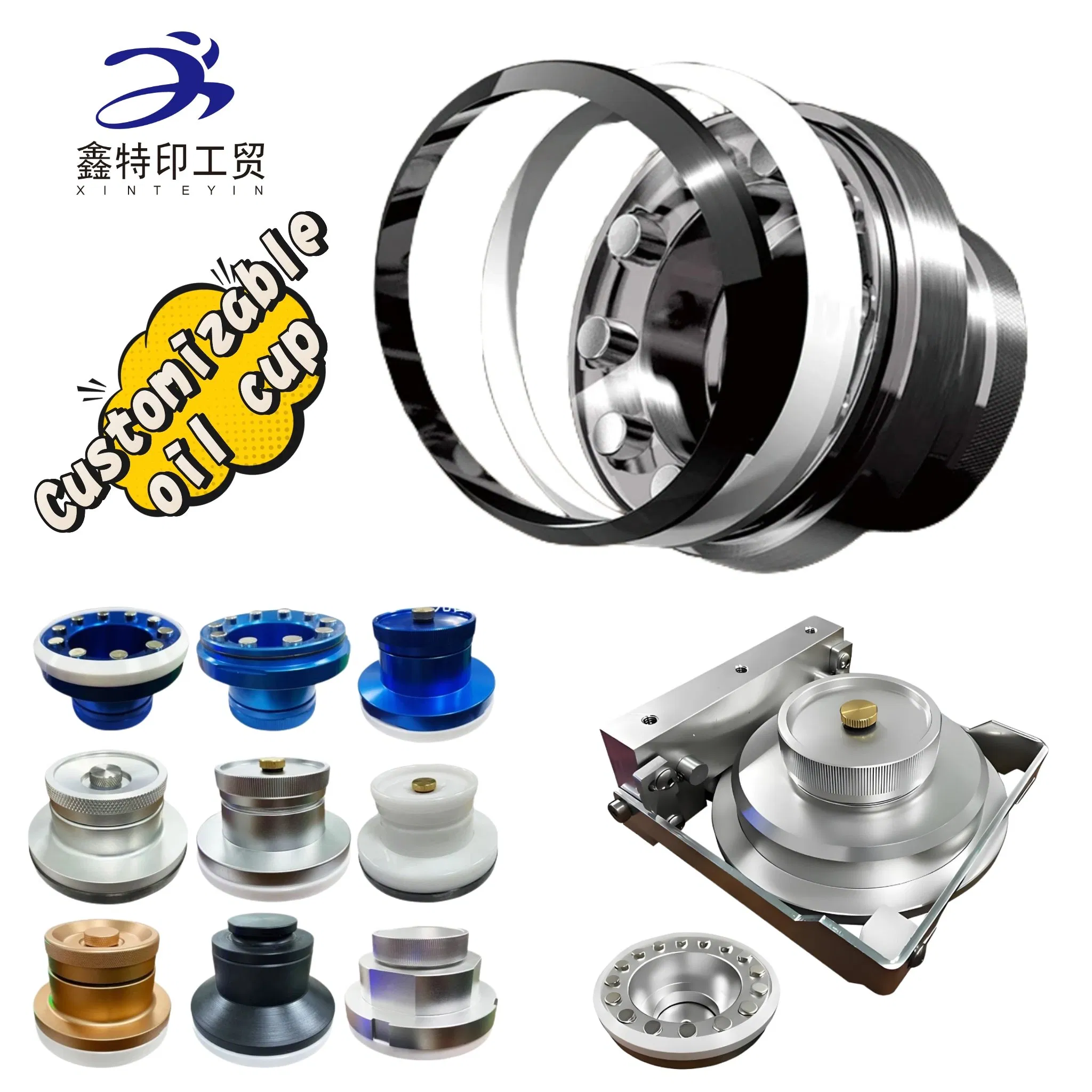 Heavy-Duty Ink Cup: Leak-Proof Design, Custom Sizes – for High-Volume Industrial Printing!