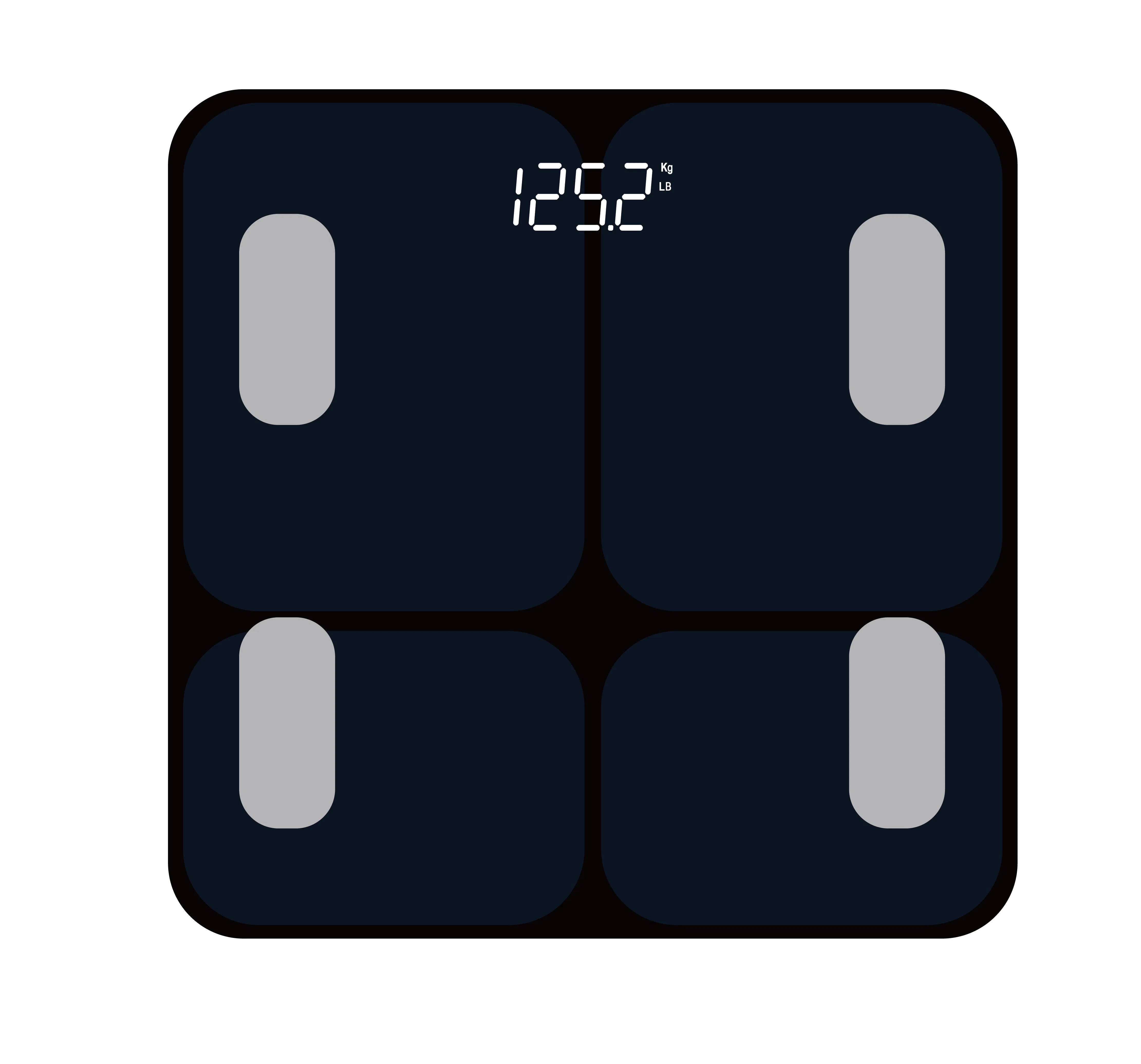 Manual Electronic Battery Digital Body Fat Scale