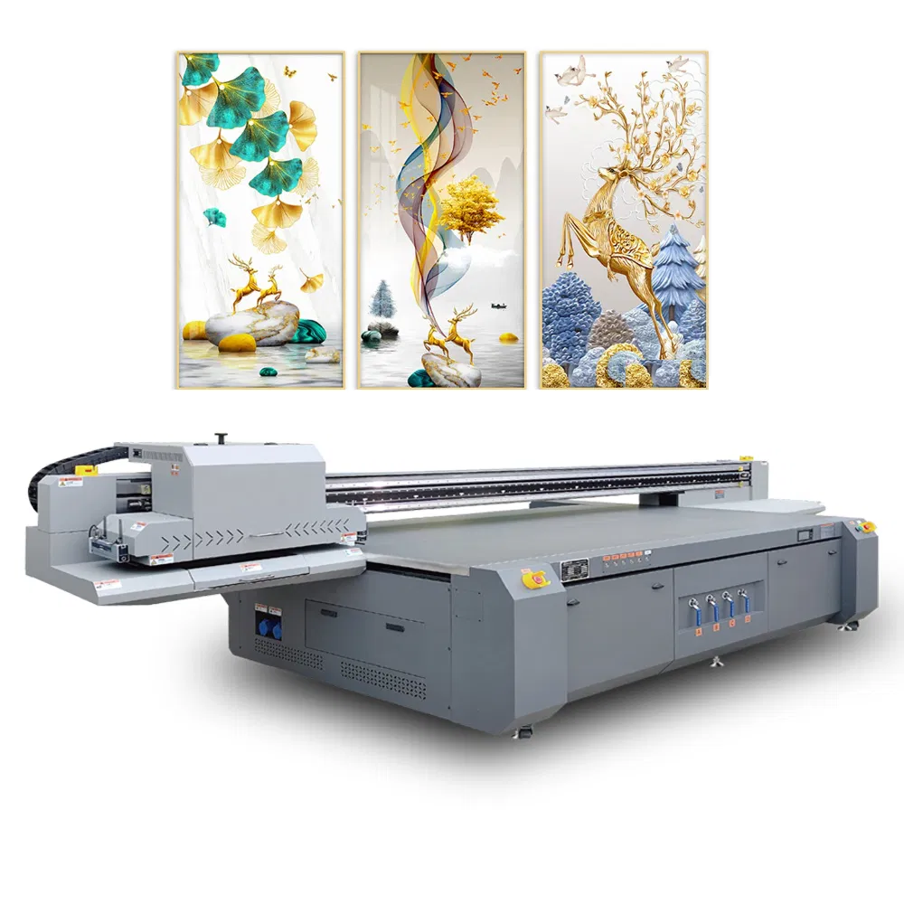 Large Format UV Flatbed Printer Digital Printing Machine for Plastic Metal Ceramic Acrylic Wood Industrial Applications