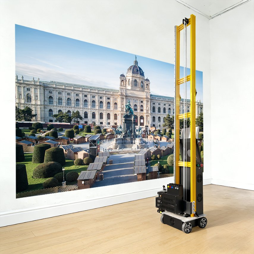 UV Industrial Concrete Surface Digital Wall Printer