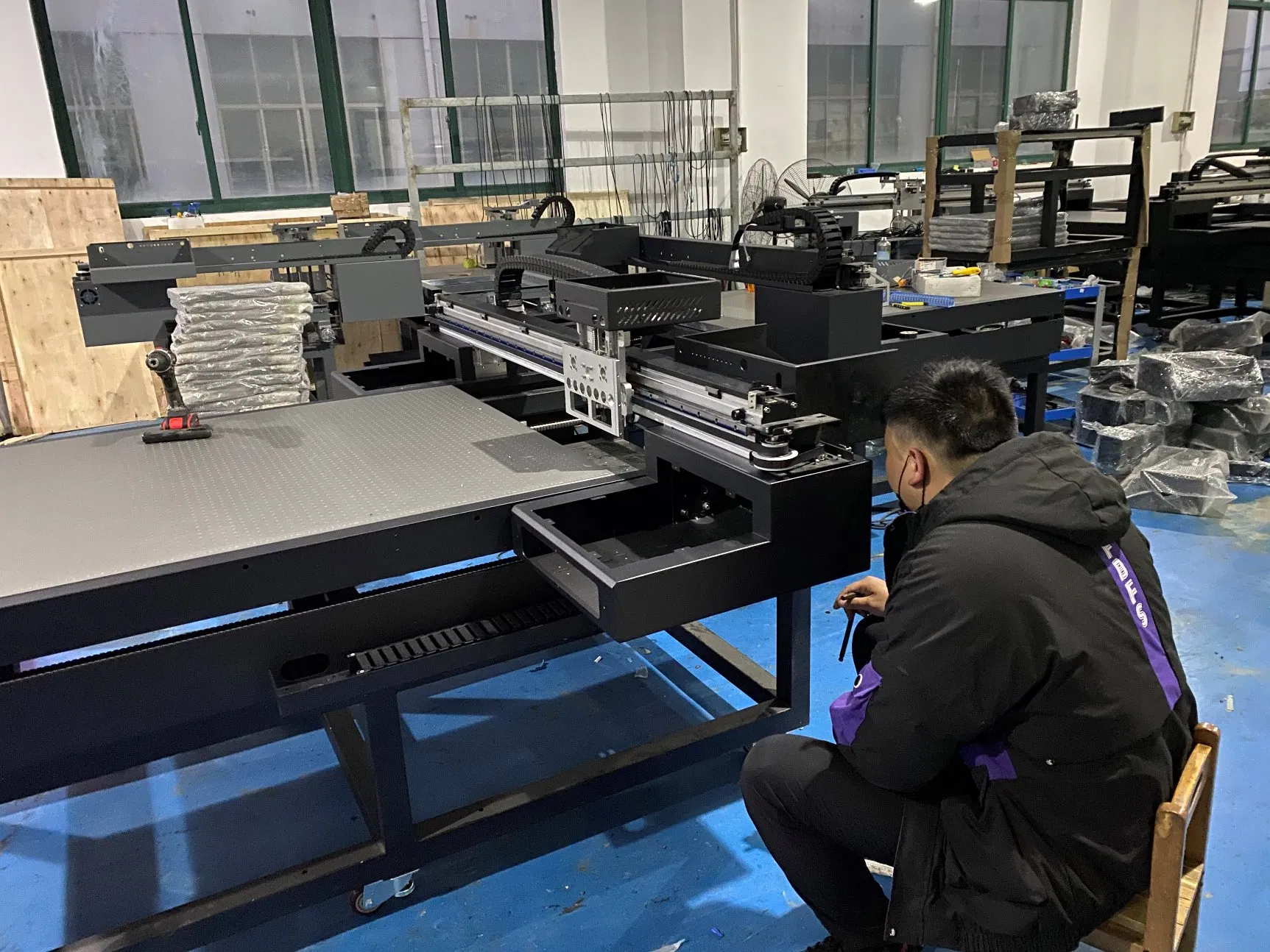 Large Format Industry Image Furniture UV Flatbed Printer for Door Closet Table Bed Decoration Printing