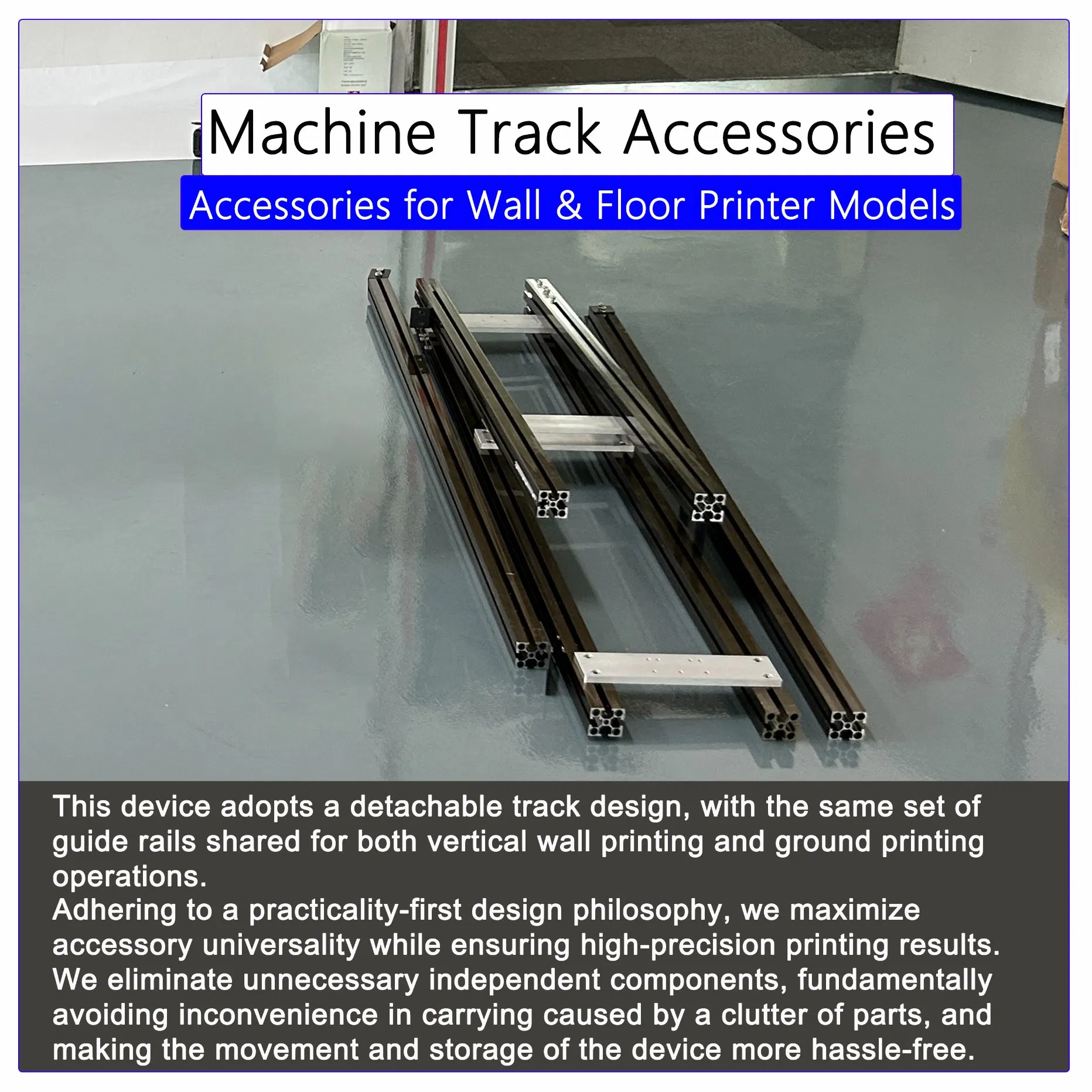 Digital Inkjet High Resolution Reliable Wall and Floor Printer