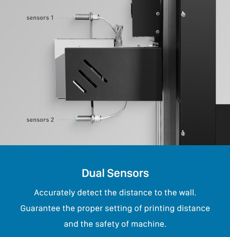 3D Vertical Wall/Glass/Metal/Wood/Paper/Ceramic Mural Art Direct Inkjet Printer Painter Spraying Printing Painting Machine