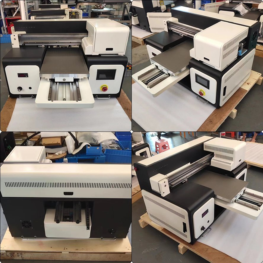 UV Dtf Printer UV Printer A3 Digital Inkjet Large Format Flatbed UV Printer for Glass Wood PVC Leather Acrylic
