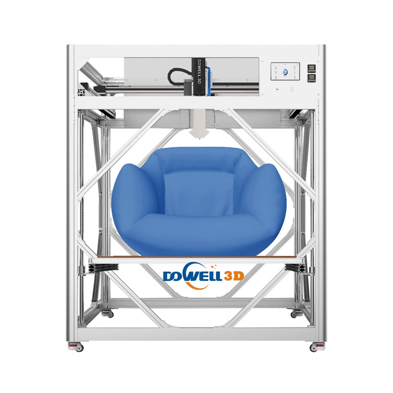 1000*1000*1000mm Large Imprimante 3D Printer with Pellet Extrusion System Auto Leveling Granule 3D Printer