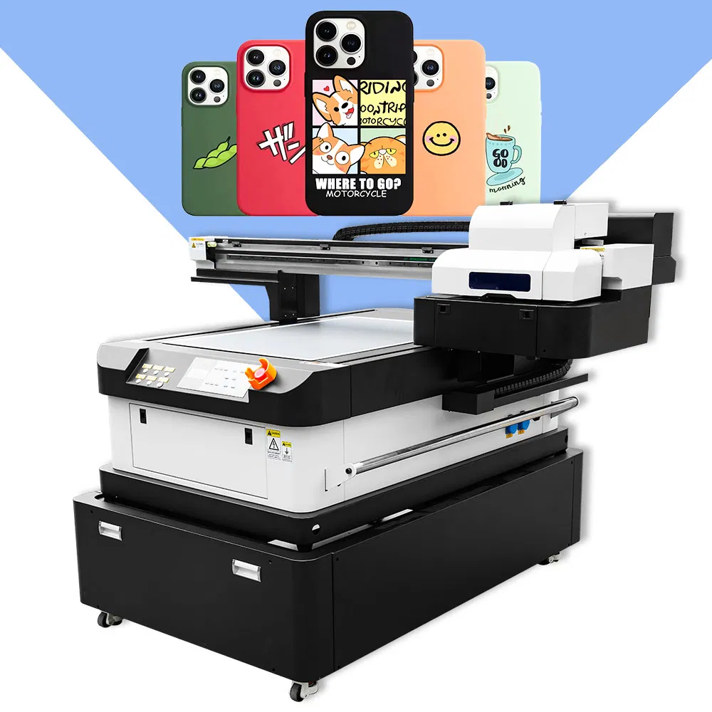 UV Dtf Printer 60*90cm UV Digital Glass Bottle Printer XP600