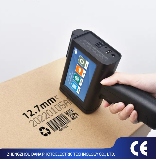 Thermal Inkjet Printer Label Card Paper Digital Date Direct Various Surfaces