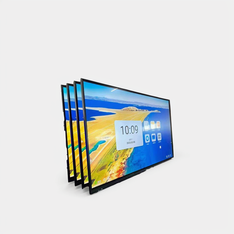 Sleek White Tempered Glass Board for Contemporary Workspaces