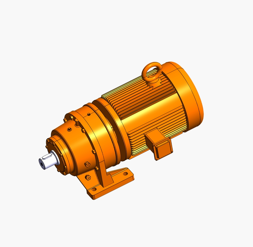 Compact Bwy0-7-Y0.75-4p-M1-1 Gearmotor for Ceramic Production Lines, High Torque-to-Size Ratio &amp; Stable Speed Regulation