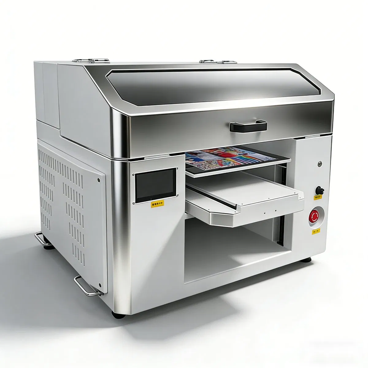 Wide Application A1 UV XP600 CCD Camera Rotary 6090 UV Inkjet Printer on Water Bottle Ceramic Tile