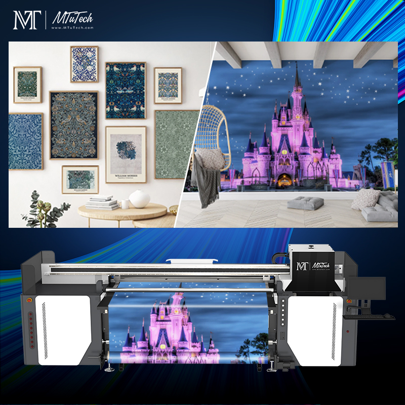 Wide Format Industrial LED UV Inkjet Digital Inkjet Ceramic Tiles 3D Printer Mt-UV2000