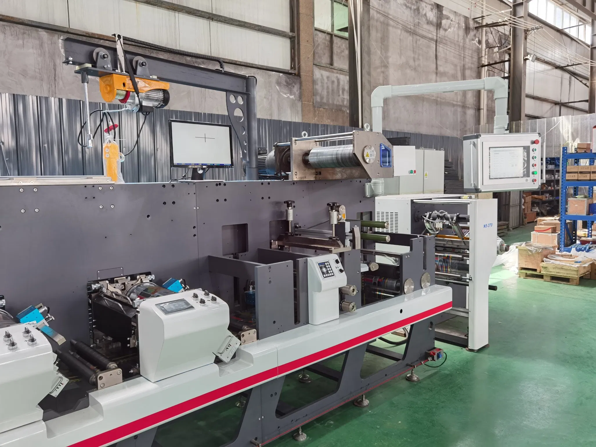 Osun Customized Rotary Screen Ceramic Anilox Roller Digital Label Printing Machine