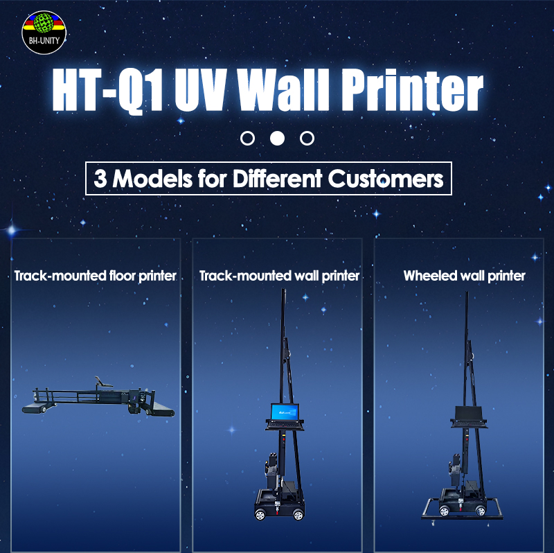 Automatic 3D UV Vertical Inkjet Wall Printer Dx7 Dx10 for Digital Drawing on Glass Tiles White Walls