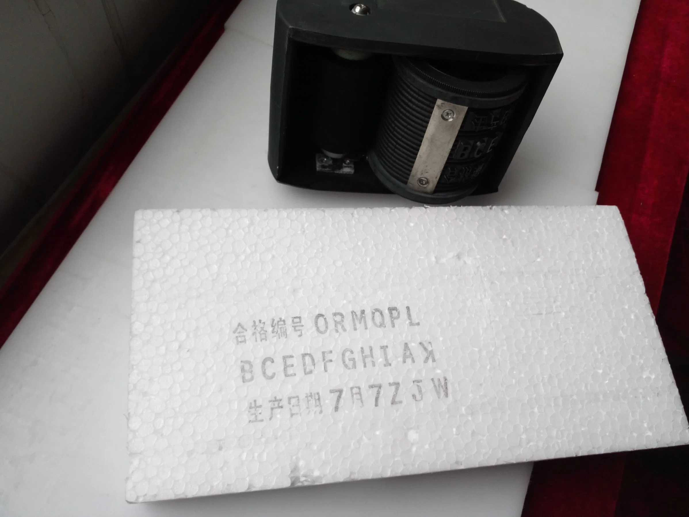 Handle Carton Digital Printer Manual Machine Date Printing