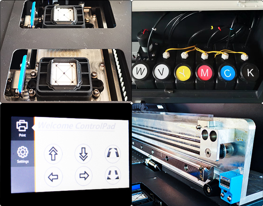 Digital Digital Ceramic Tiles Photo Picture Colour Digital Inkjet UV Printer for Tombstone