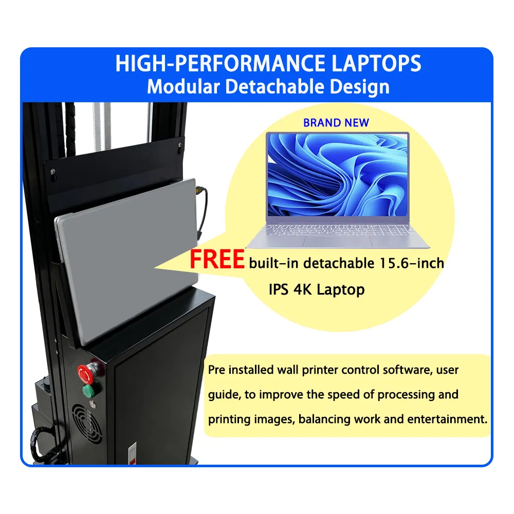 UV LED Weatherproof Industrial Outdoor Decor Wall Printer