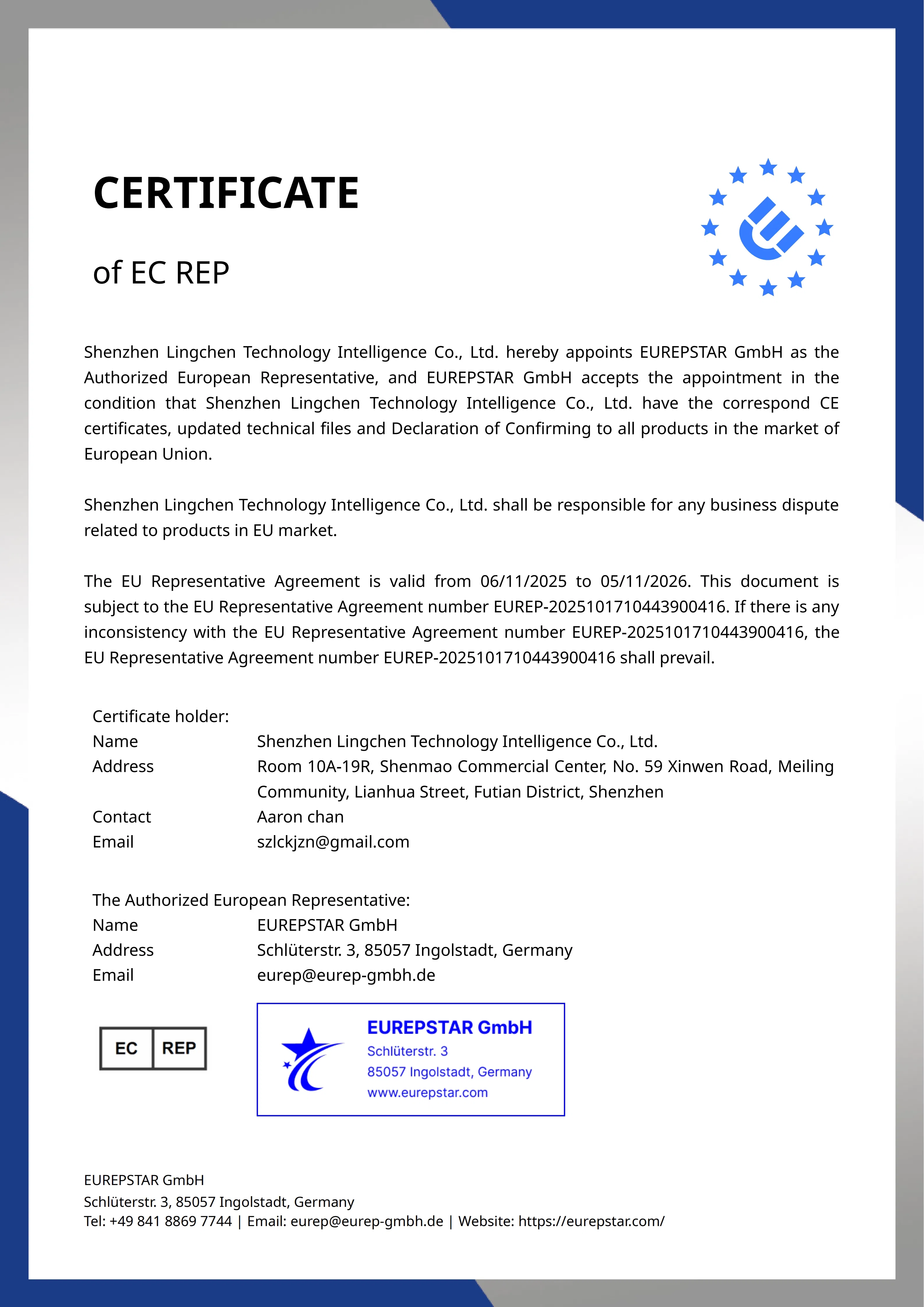 GPSR Certification