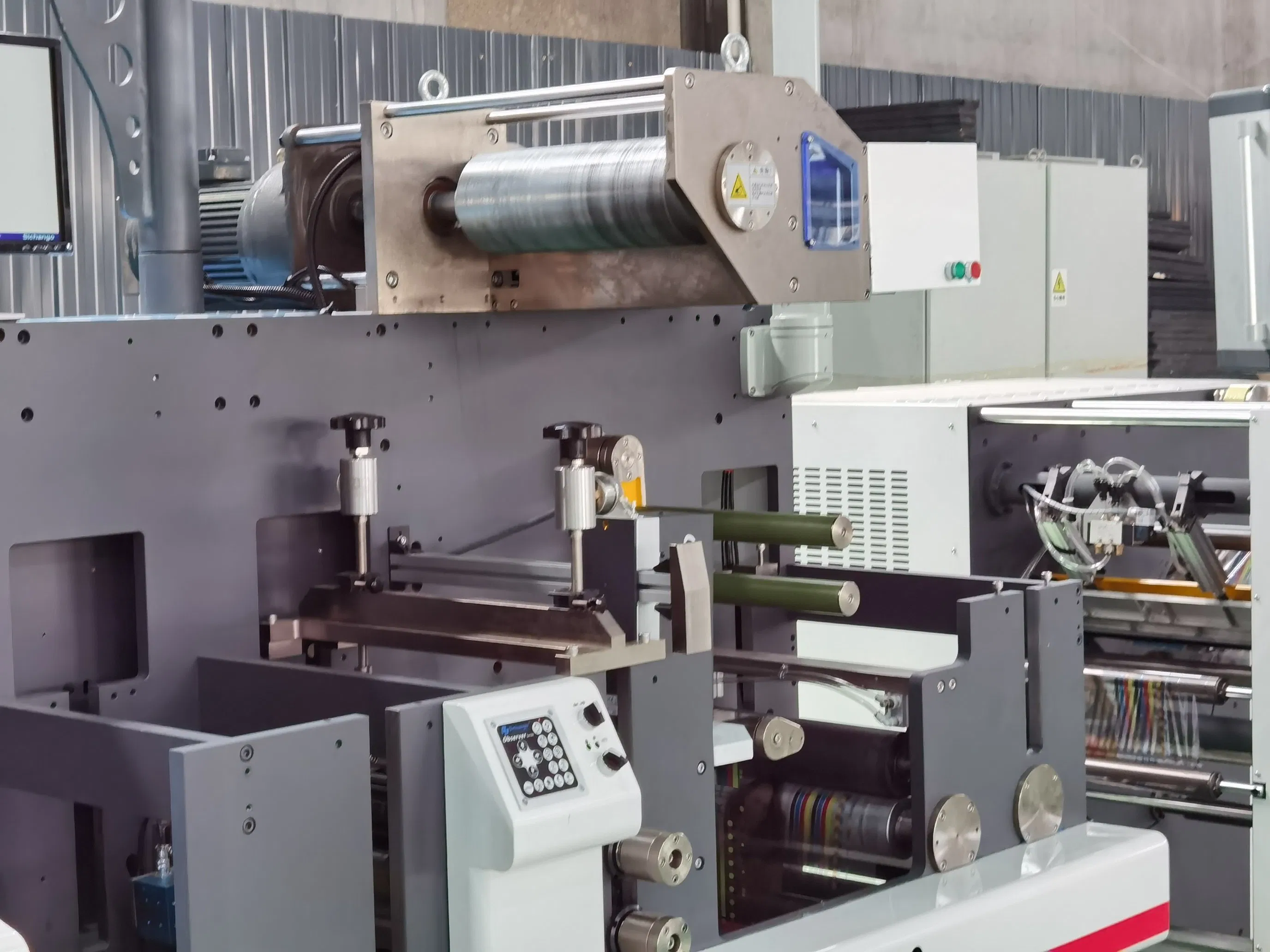 Osun Customized Rotary Screen Ceramic Anilox Roller Digital Label Printing Machine