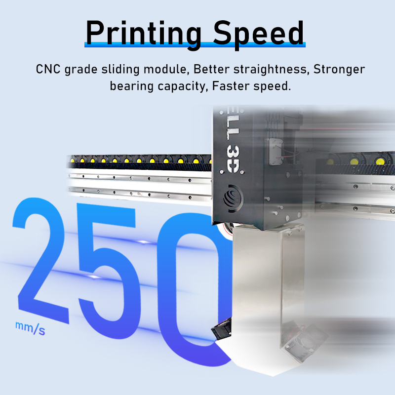 High Efficiency Dp-A1620-12 Fgf Large Format Industrial Pellet 3D Printers for Architectural Components