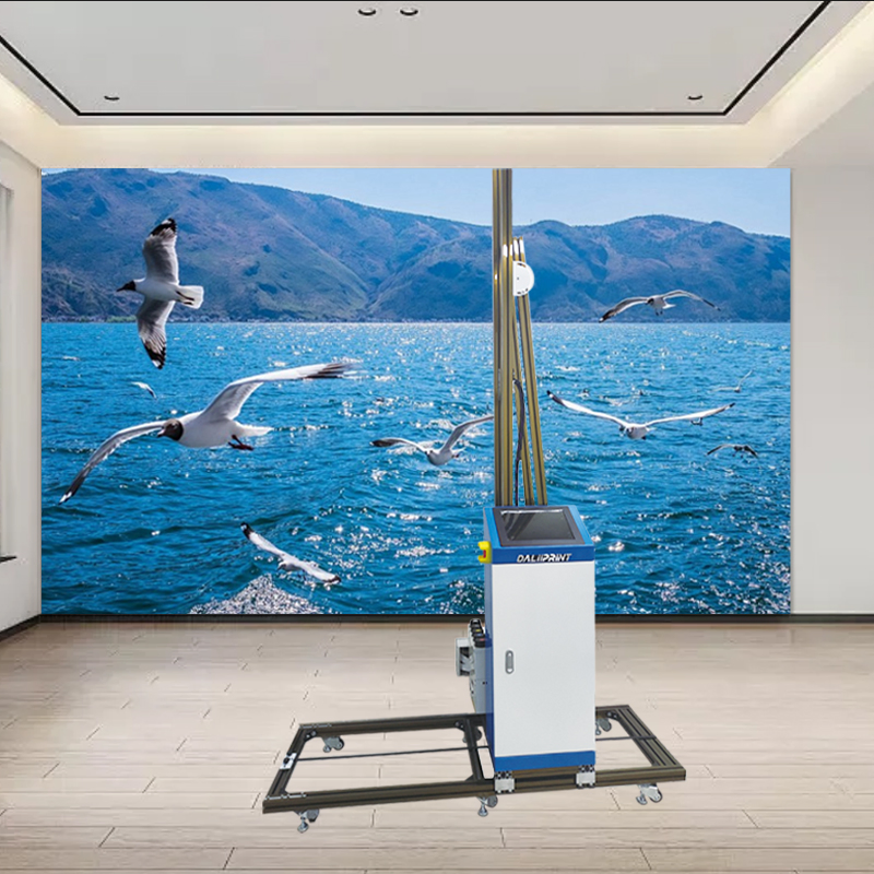Glass Wood Ceramic Metal Indoor 3D 5D Art Wall Decor Mural Inkjet Printer Portable Printing Painting Machines