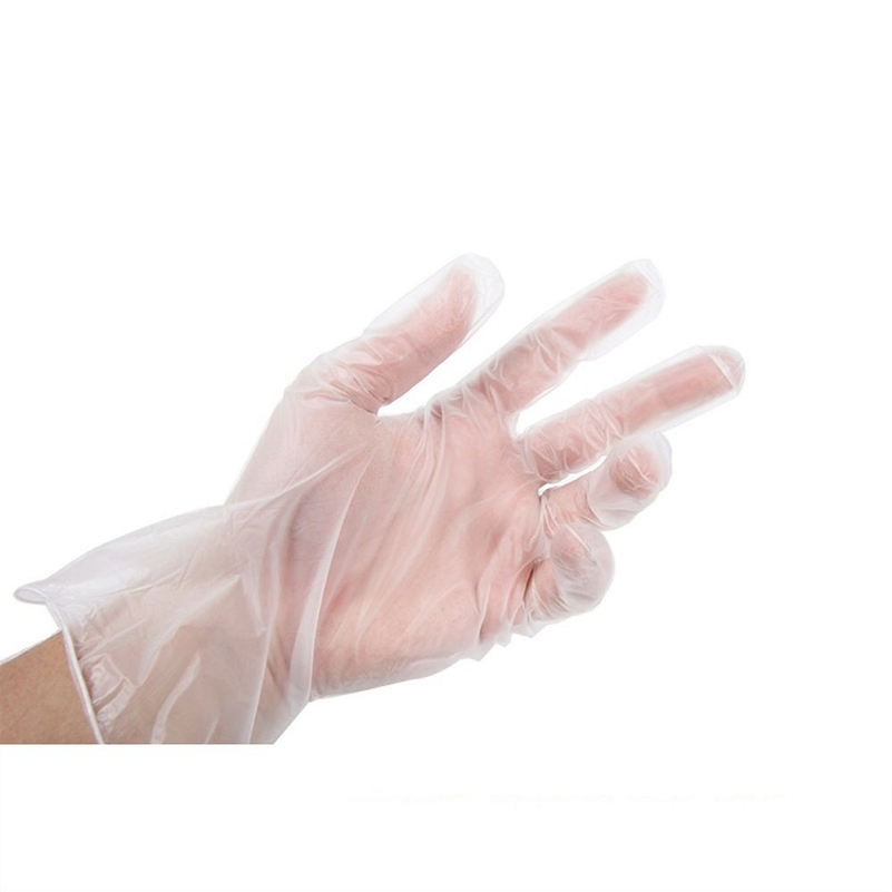 PVC Examination Anti-slip Protective Hand Dental Disposable Blue Vinyl Gloves Powder Free