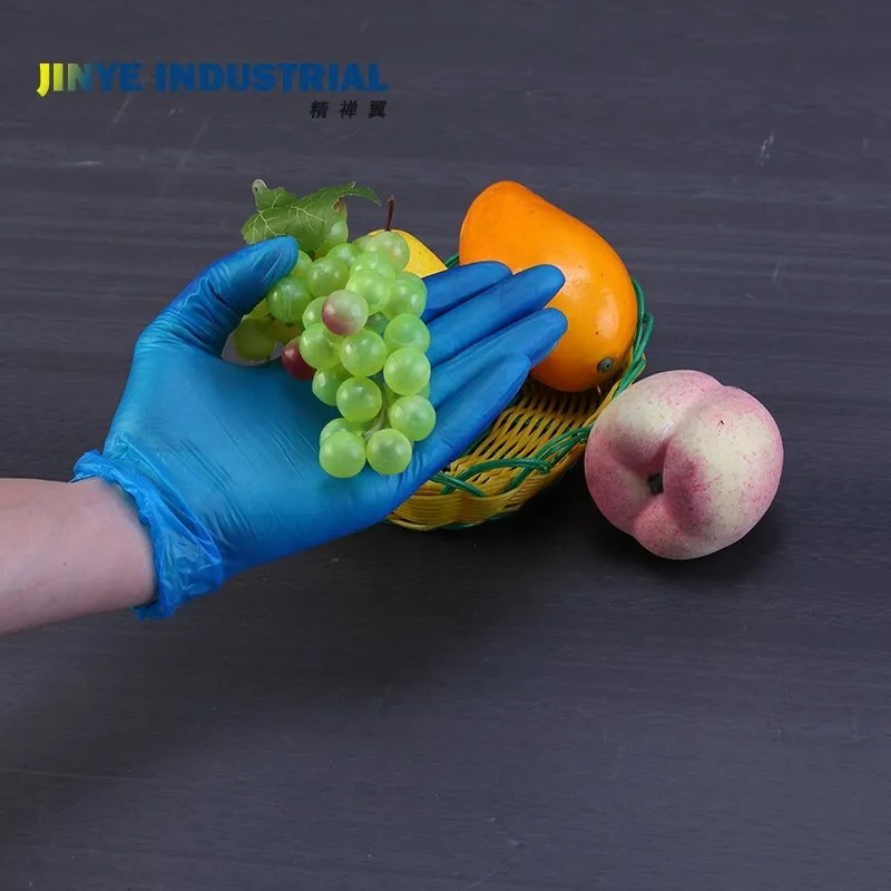 Black Wholesale Disposable Latex Vinyl Safety Examination Protective PVC Rubber Nitrile Exam Glove for Hospital/Household/Beauty/Food