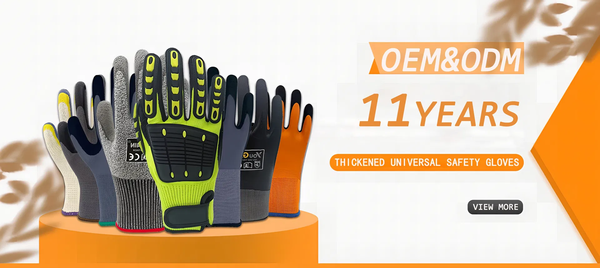 Industrial Gloves Banner