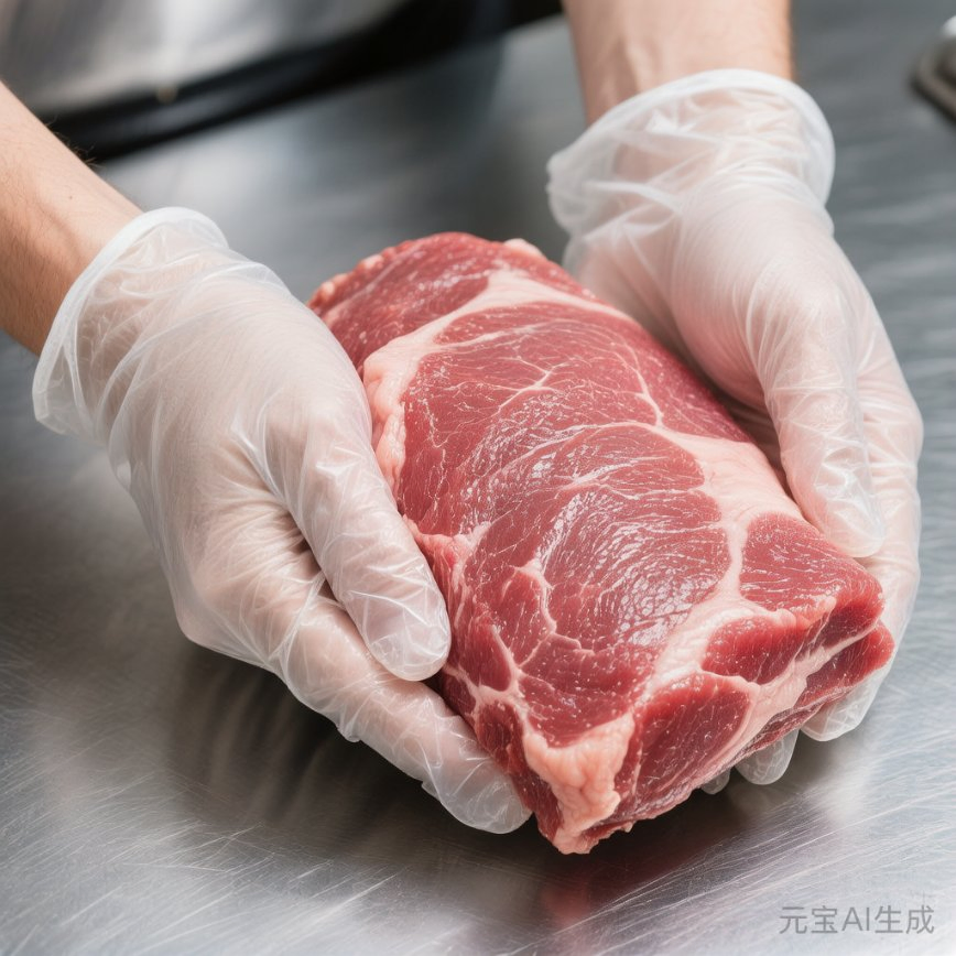 Food Grade Nitrile Gloves, Waterproof and Oil Resistant, Safe for Cooking, Food Service and Catering