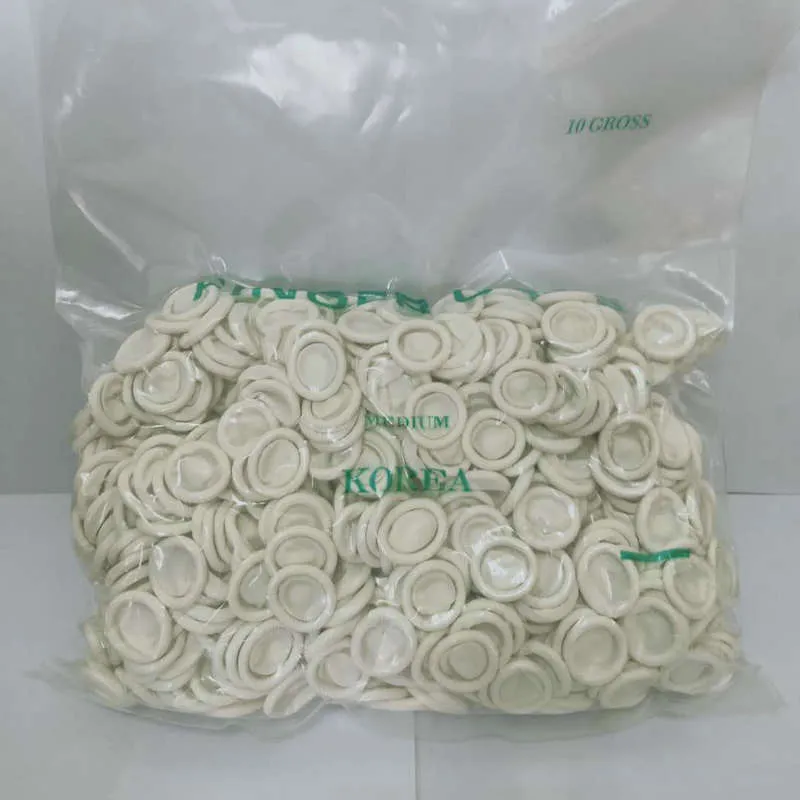 Cleanroom Finger Cots White Antistatic 1