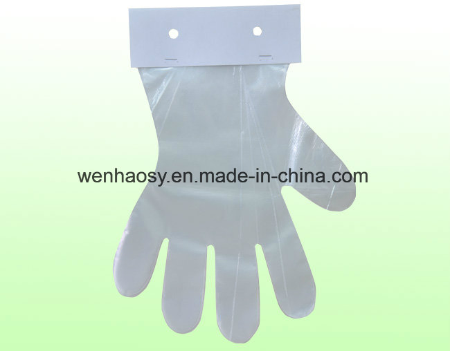 Disposable PE Gloves Food Grade Clear Use Food Housework Cleaning Service Plastic Gloves